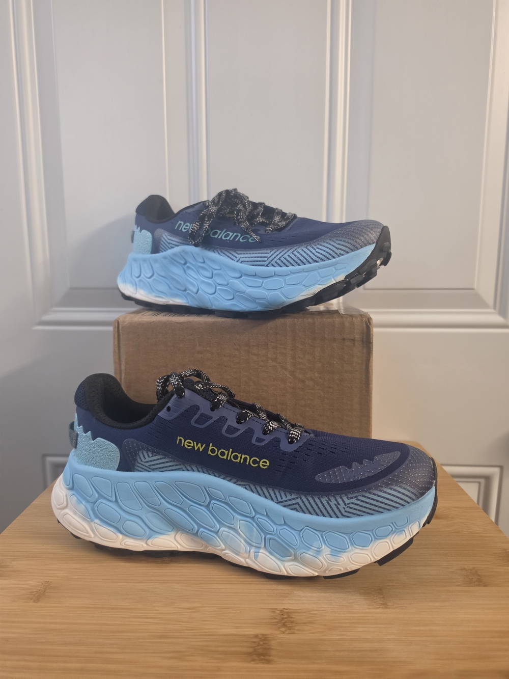 New Balance Fresh Foam X More Trail v3 Men's Blue & Black US 8.5